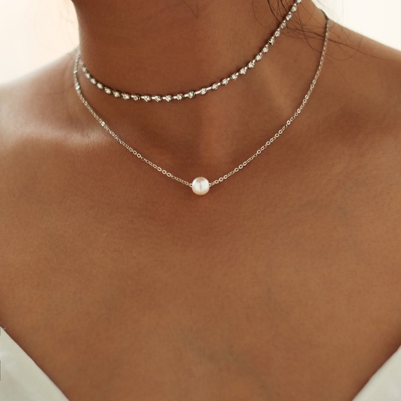 Brandy Melville Jewelry - Last ones Bundle of 2 Silver Chains.